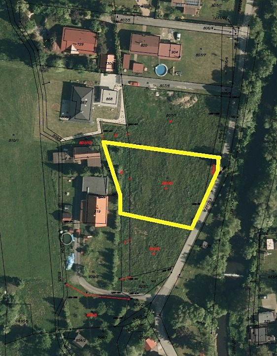 Prodej stavebního pozemku 1594 m² – fotografie 3