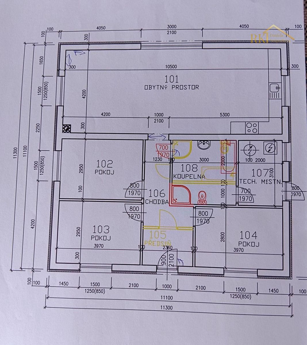 Prodej rodinného domu 1085 m², pozemek 953 m² – fotografie 2