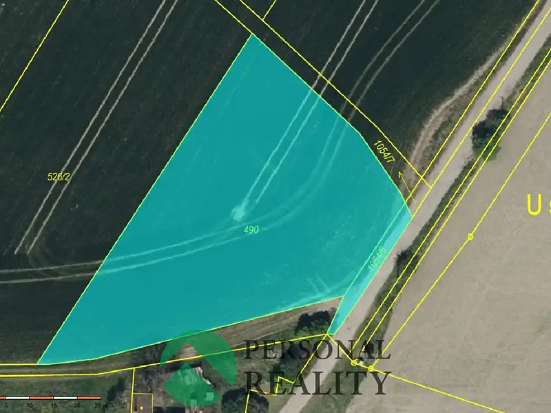 Prodej pole 39551 m², Pardubice – náhled fotky 3