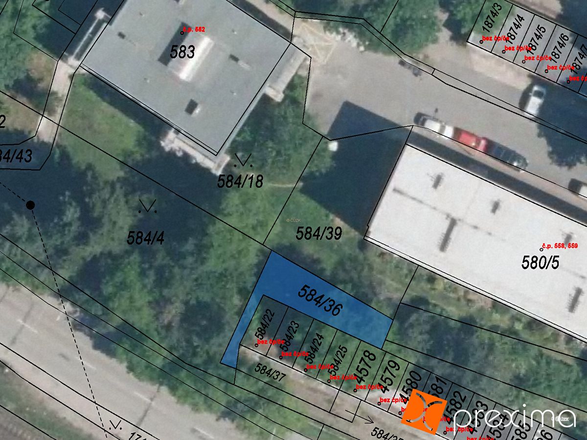 Prodej komerčního pozemku 97 m²