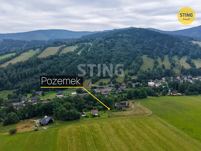 Prodej stavebního pozemku 1246 m², Bělá pod Pradědem – náhled fotky 3