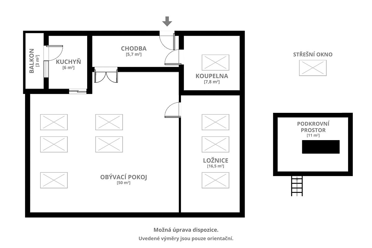 Prodej bytu 2+1 87 m² – fotografie 5