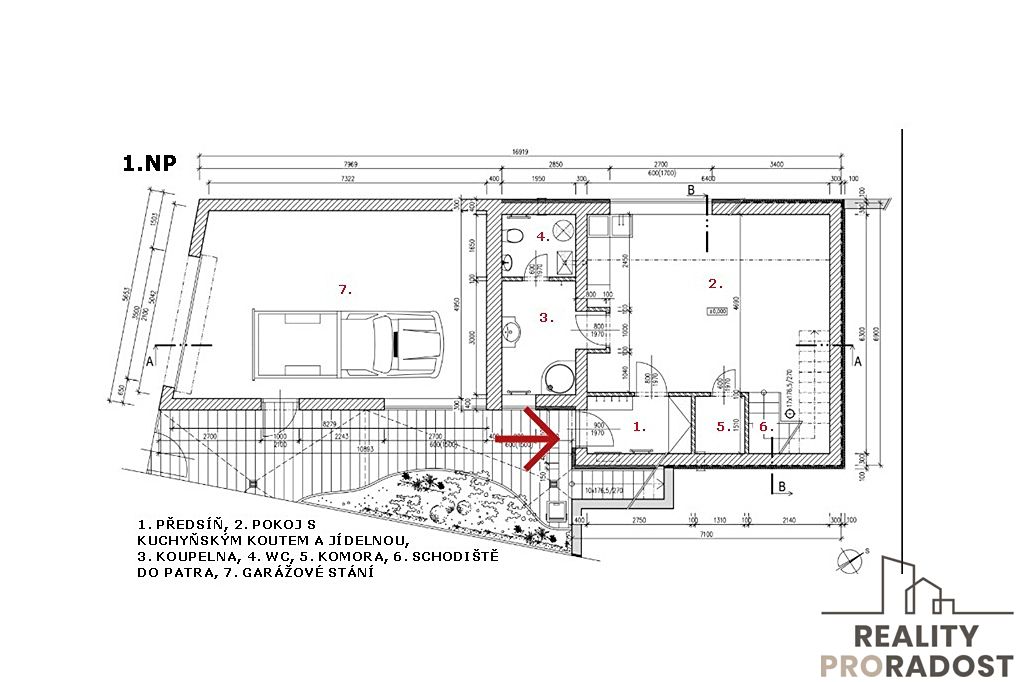Pronájem rodinného domu 82 m², pozemek 121 m² – fotografie 5