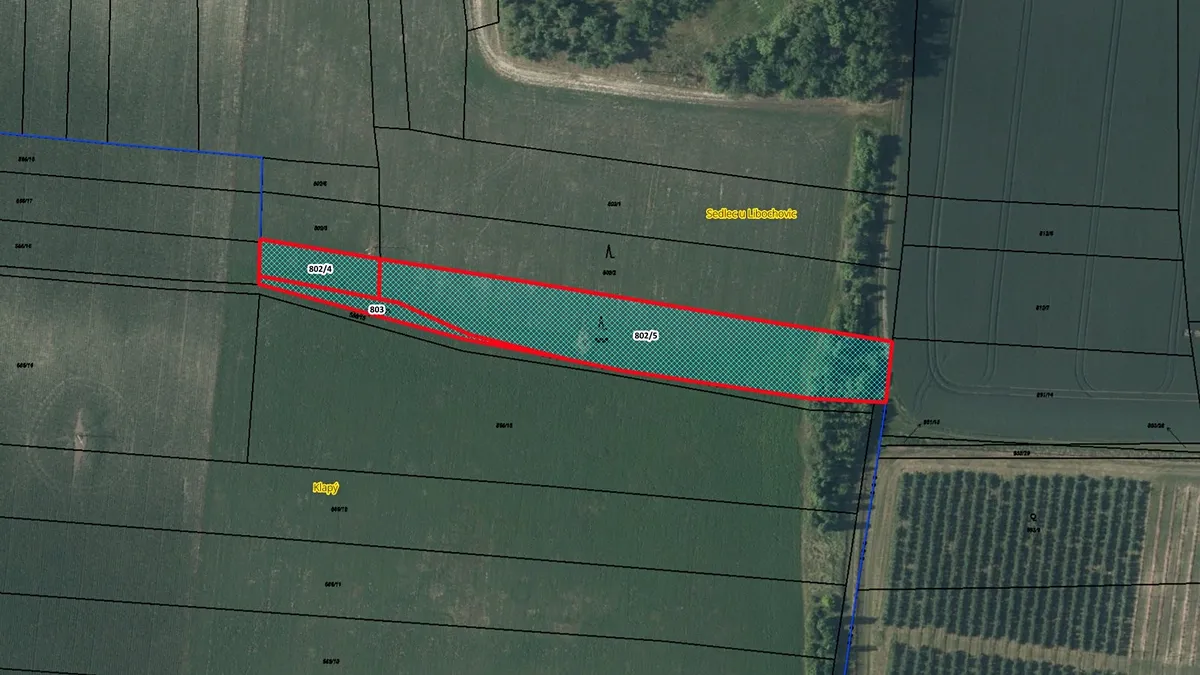 Prodej pole 4369 m²