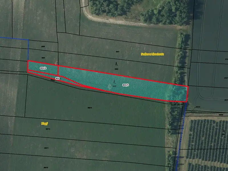 Prodej pole 4369 m², Sedlec – náhled fotky 1