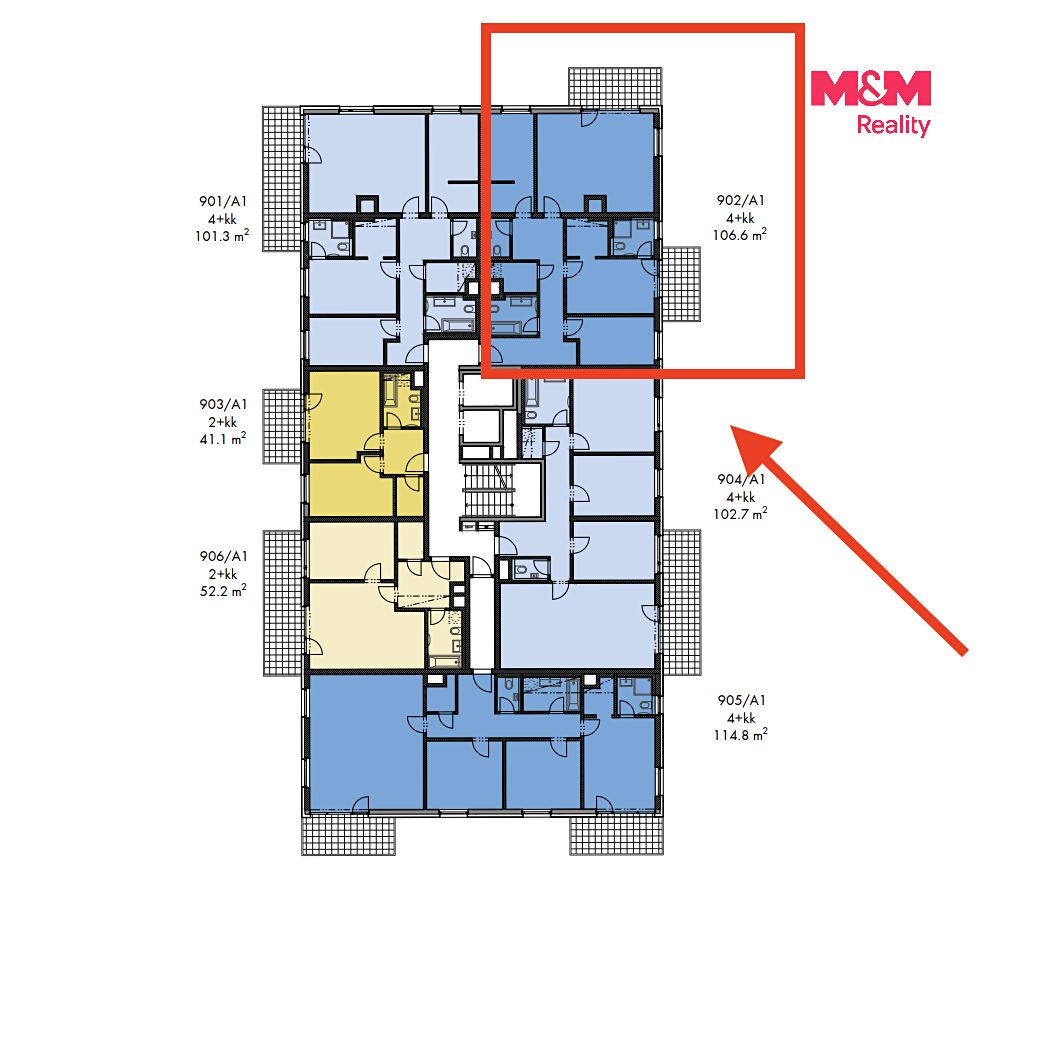 Prodej bytu 4+kk 107 m² – fotografie 4