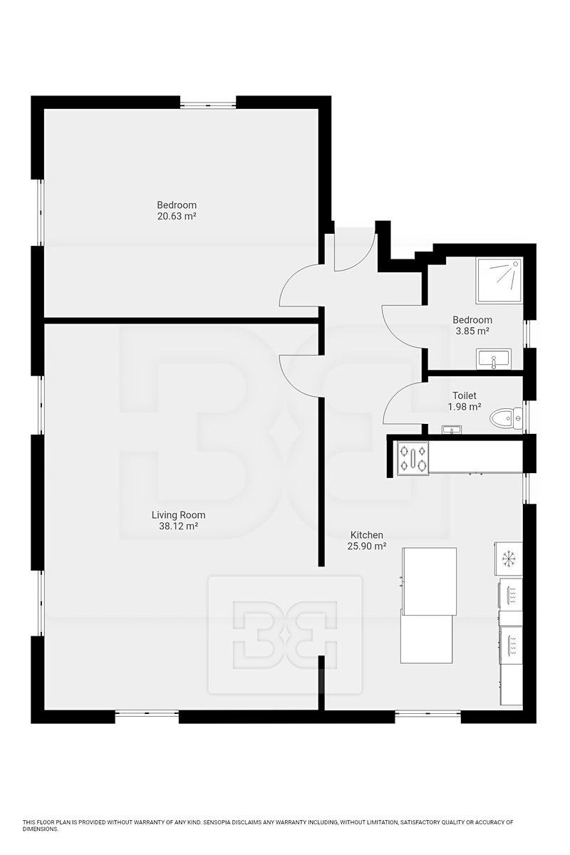 Pronájem bytu 2+1 90 m² – fotografie 3