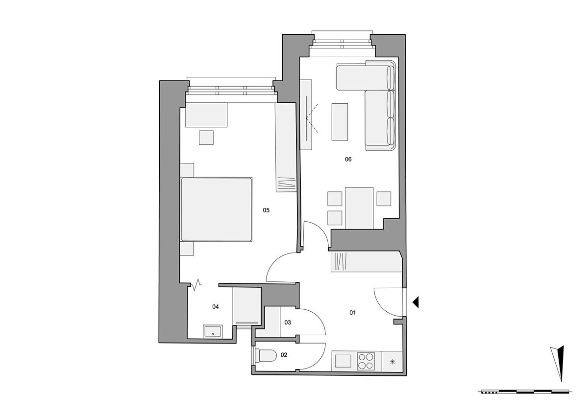 Prodej bytu 2+kk 51 m² – fotografie 5
