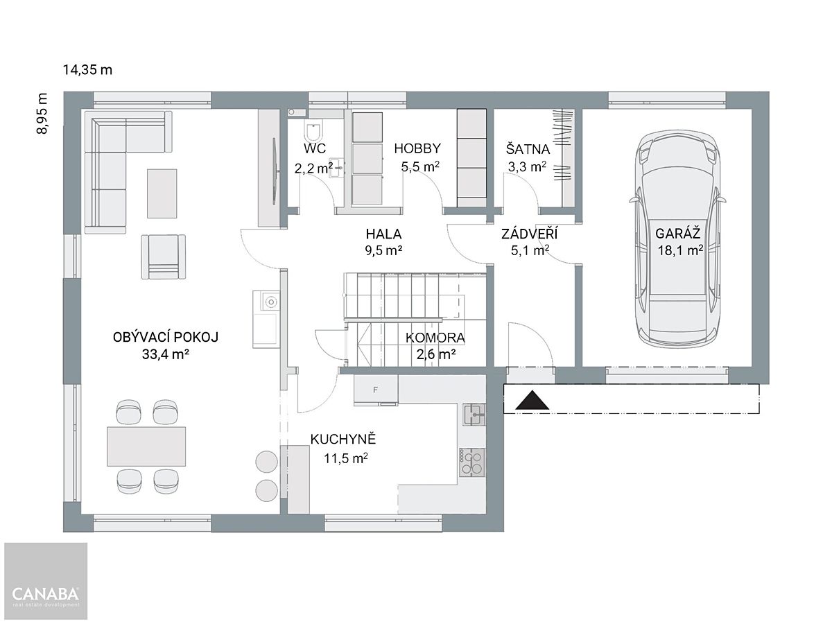 Prodej rodinného domu 183 m², pozemek 801 m² – fotografie 4