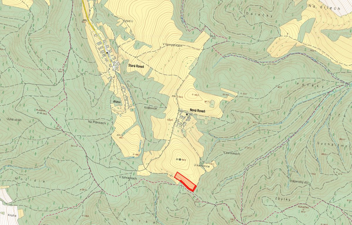 Prodej pole 13999 m² – fotografie 2