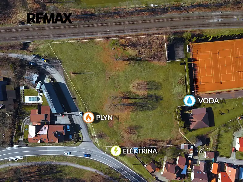 Prodej komerčního pozemku 6418 m², Příbor – náhled fotky 2