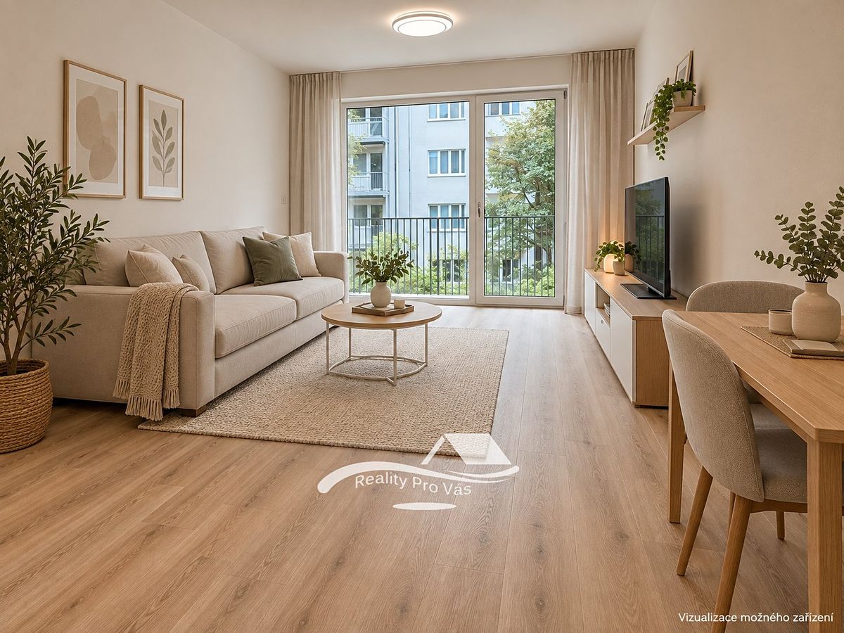 Pronájem bytu 1+kk 38 m²