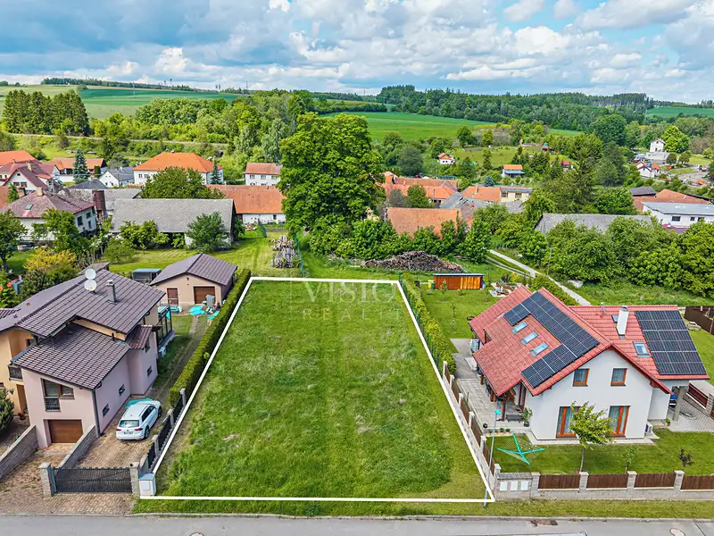 Prodej stavebního pozemku 893 m², Obrataň – náhled fotky 1