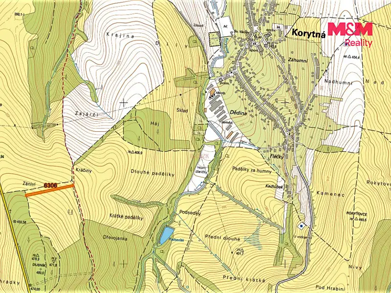 Prodej louky 3469 m², Horní Němčí – náhled fotky 2