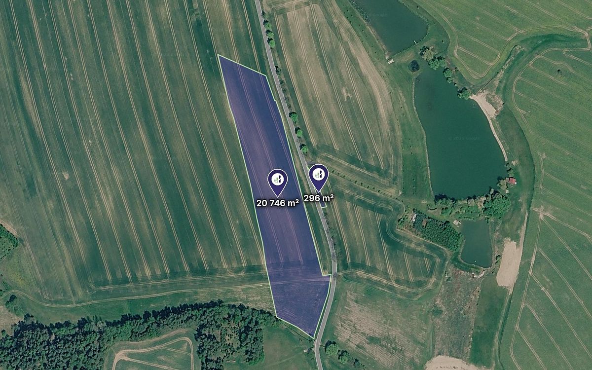 Prodej pole 21042 m²