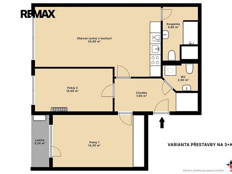 Prodej bytu 2+kk, 62 m² (24 z 32)