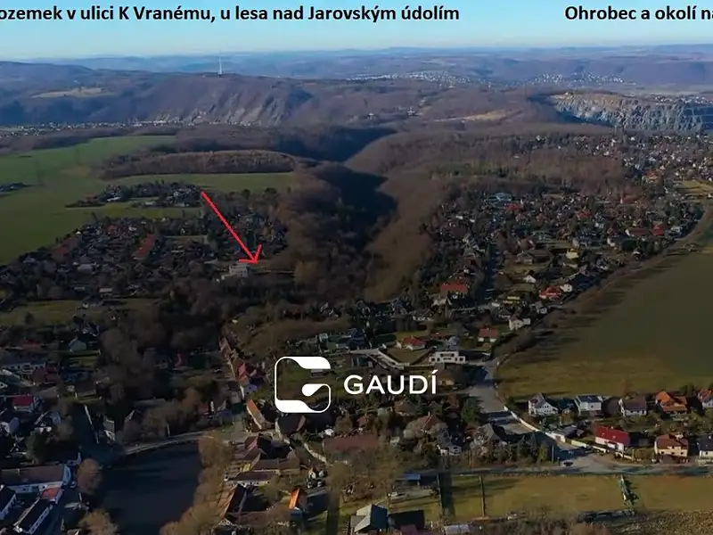 Prodej stavebního pozemku 1106 m², Ohrobec – náhled fotky 2