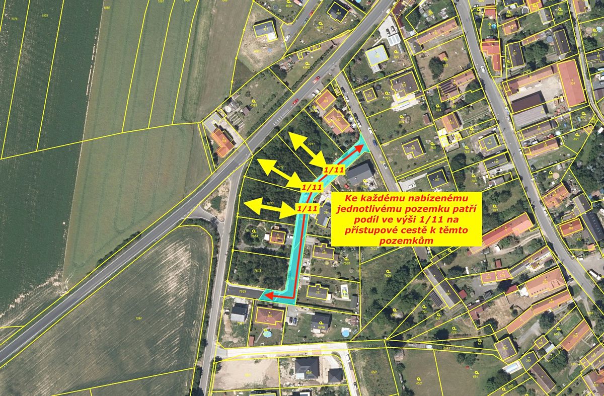 Prodej stavebního pozemku 1025 m² – fotografie 3