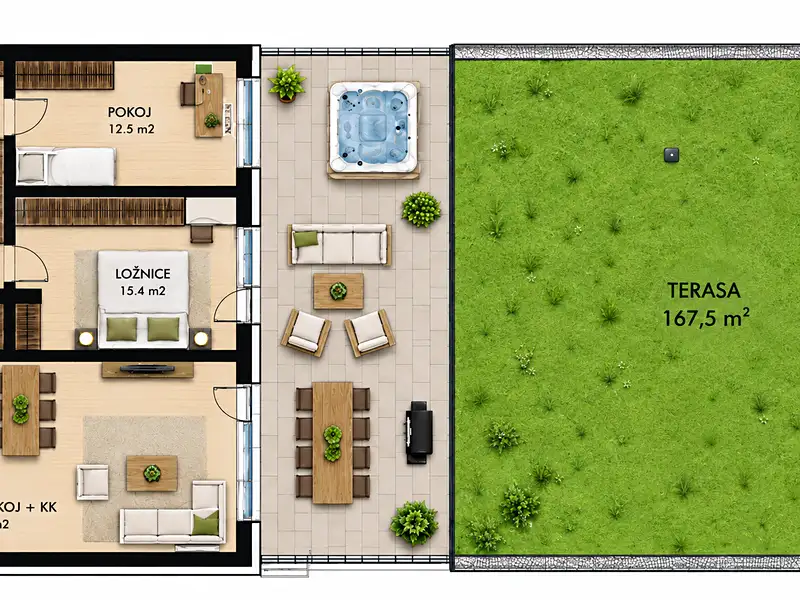 Prodej bytu 3+kk 88 m², Praha – náhled fotky 3