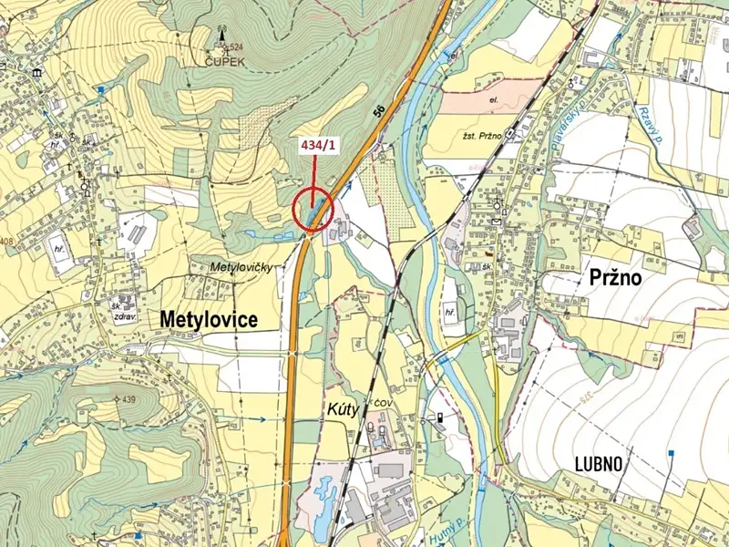 Dražba lesa 2788 m², Metylovice – náhled fotky 1