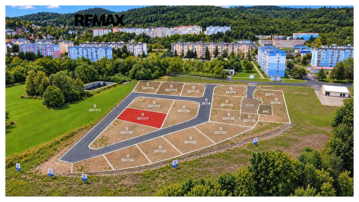 Prodej stavebního pozemku 904 m², Krupka – fotka 1 z 3