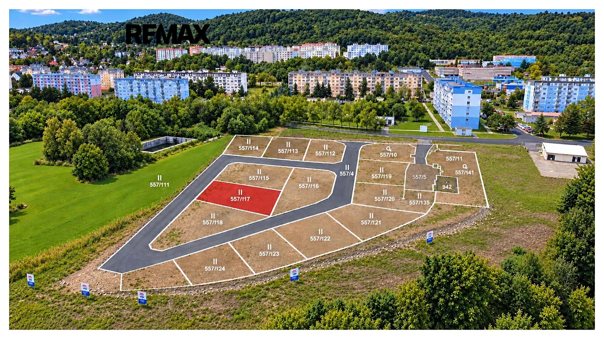 Prodej stavebního pozemku 904 m²