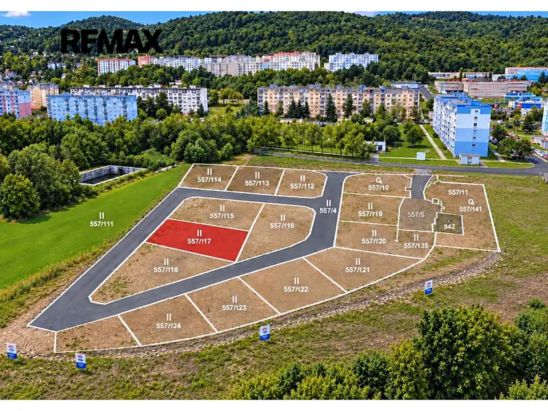 Prodej stavebního pozemku 904 m², Krupka – náhled fotky 1