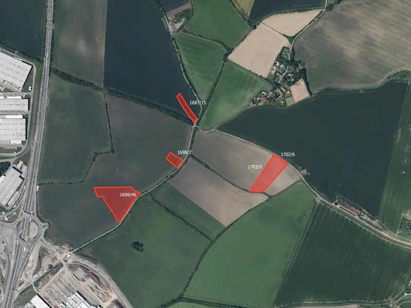 Prodej pole 17353 m², Kosmonosy – náhled fotky 1