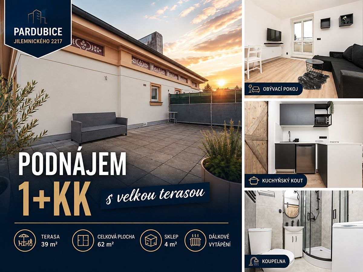 Pronájem bytu 1+kk 19 m²