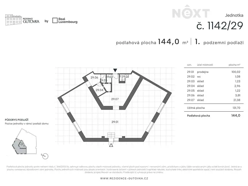 Prodej obchodního prostoru 144 m², Praha – náhled fotky 2