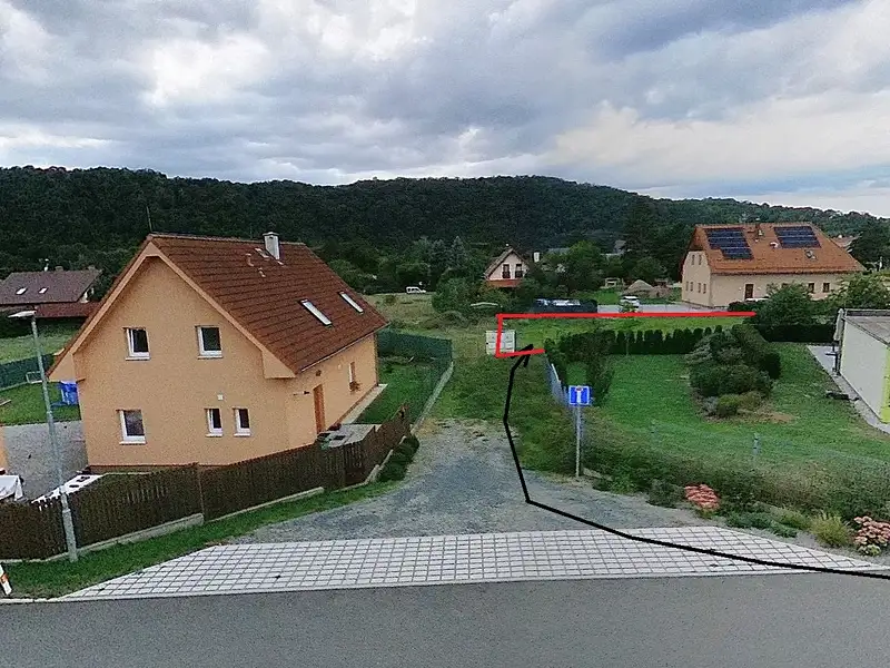 Prodej stavebního pozemku 1059 m², Hlásná Třebaň – náhled fotky 2