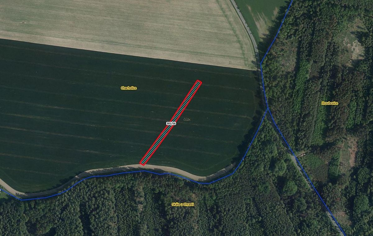 Prodej pole 3247 m², Chrast – fotka 1 z 3