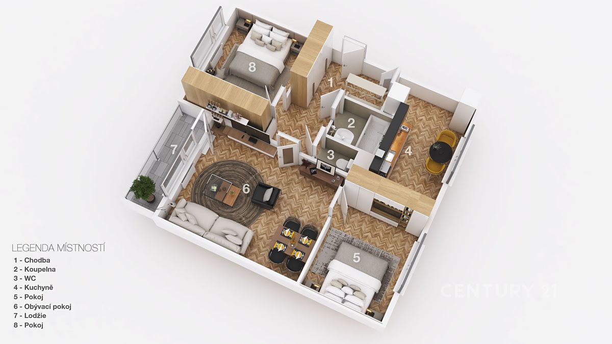 Prodej bytu 3+1 70 m² – fotografie 2