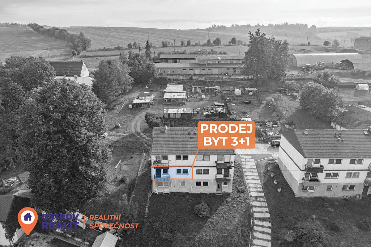 Prodej bytu 3+1 63 m²