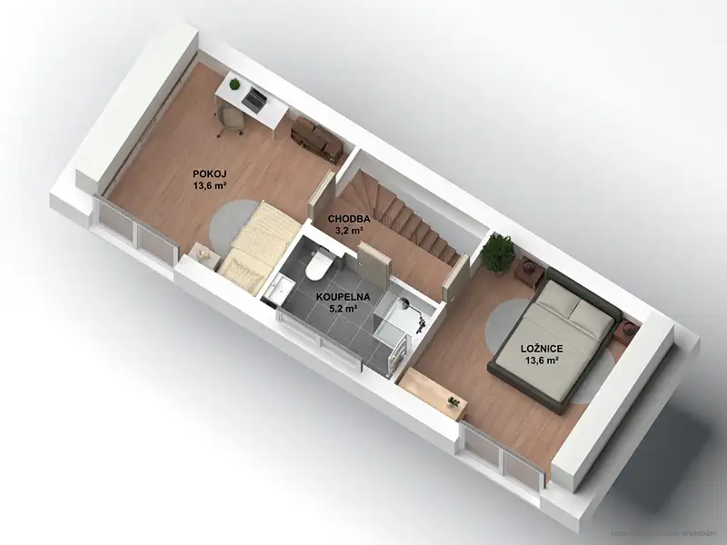 Prodej rodinného domu 78 m², pozemek 300 m², Libomyšl – náhled fotky 3