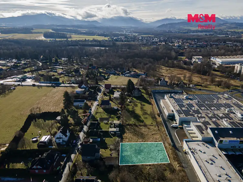 Prodej stavebního pozemku 1028 m², Frýdek-Místek – náhled fotky 3