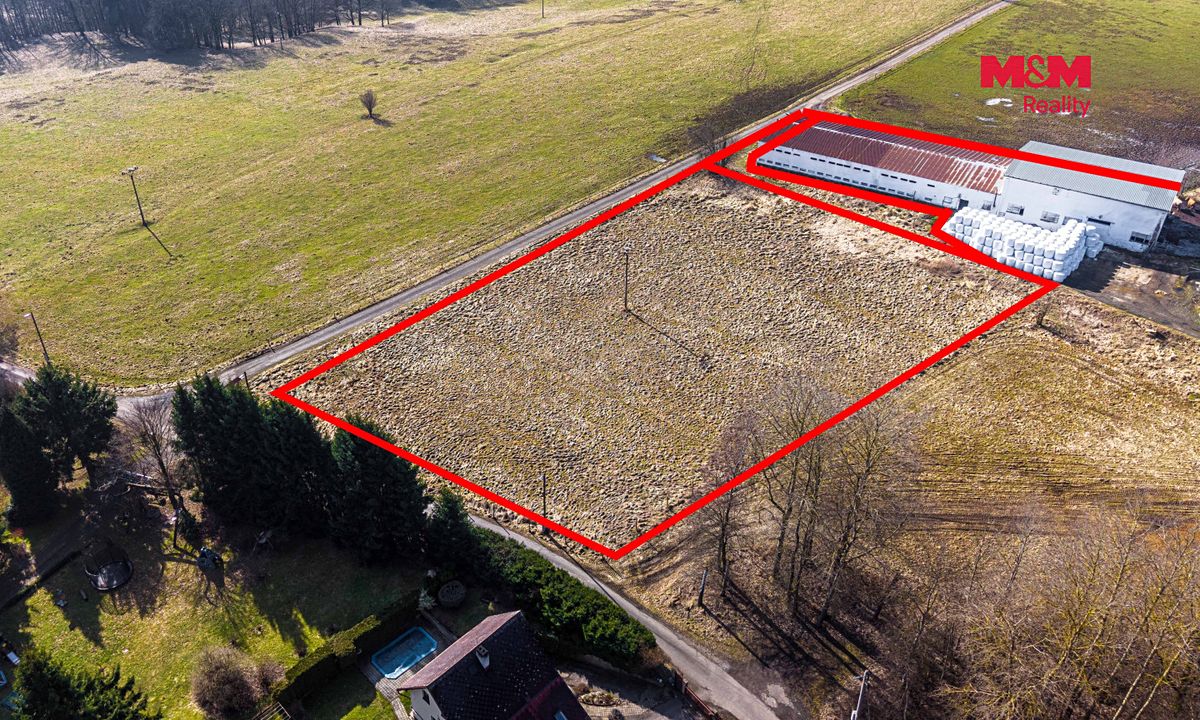 Prodej stavebního pozemku 5227 m² – fotografie 3