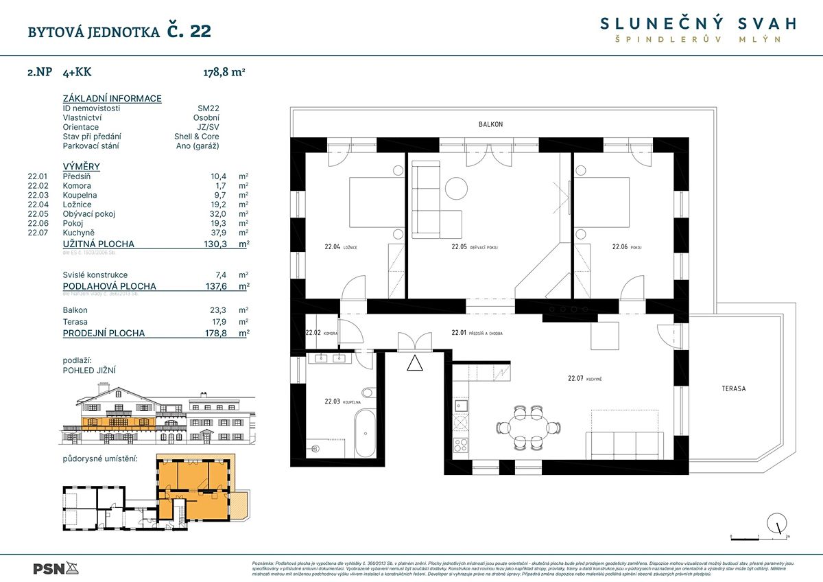 Prodej bytu 4+kk 130 m² – fotografie 2