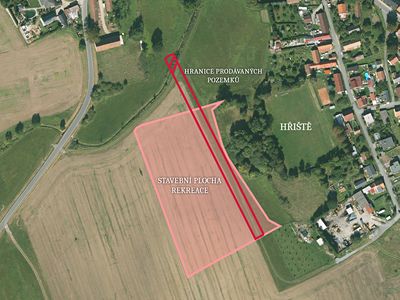 Prodej komerčního pozemku 2680 m²