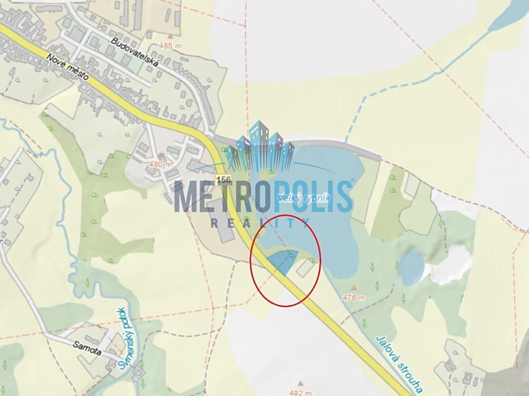 Prodej pozemku, 2 705 m² (2 z 3)