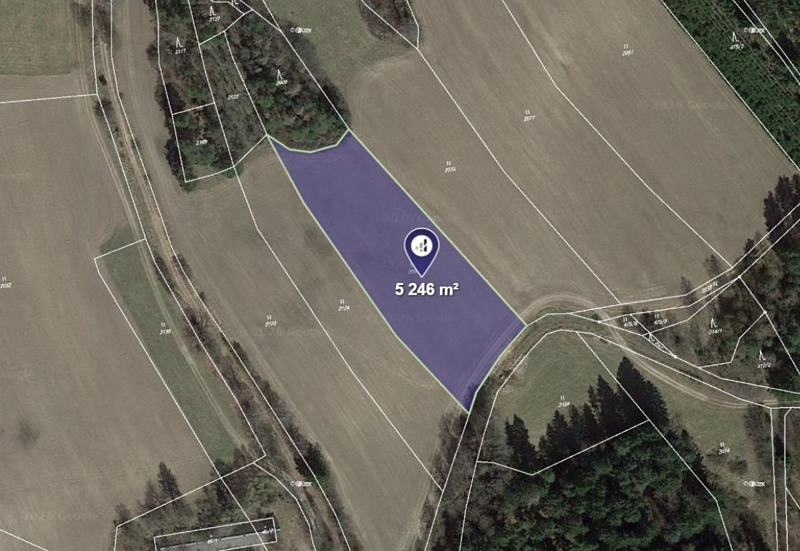 Prodej louky 5246 m², Lodhéřov – fotka 1 z 3