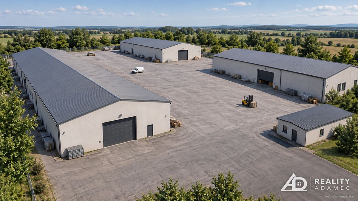 Prodej výrobní haly, prostoru 2020 m²