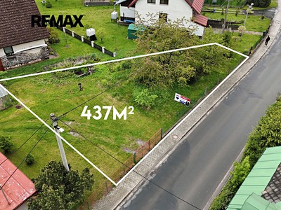 Prodej  stavebního pozemku 437 m²