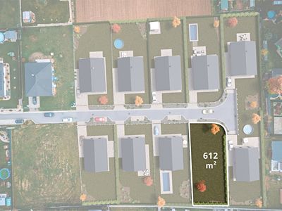 Prodej stavebního pozemku 612 m²