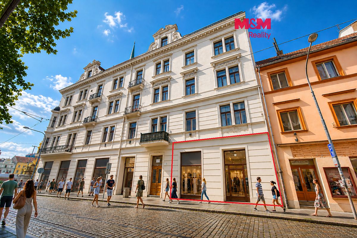 Pronájem obchodního prostoru 88 m²