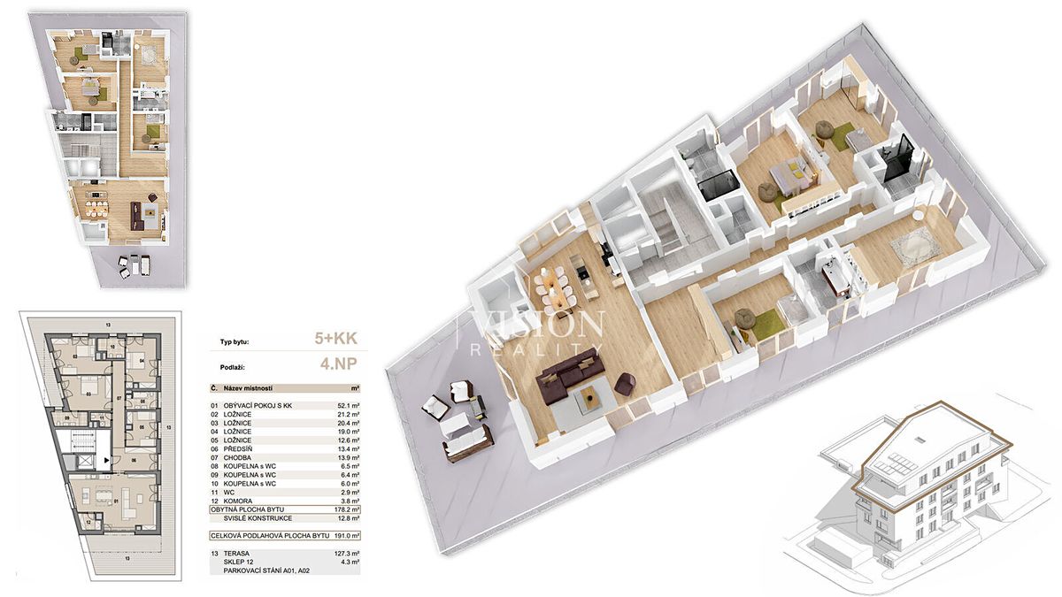 Prodej bytu 5+kk 178 m² – fotografie 3