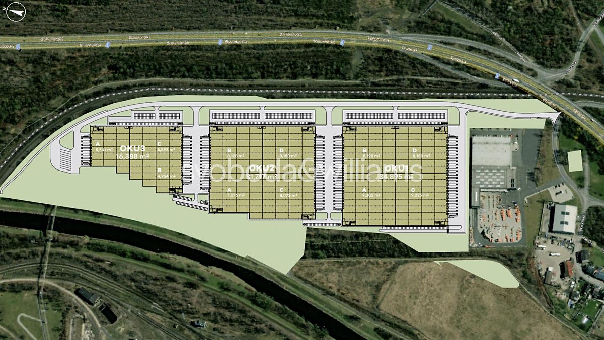 Pronájem výrobní haly, prostoru 16388 m² – fotografie 4