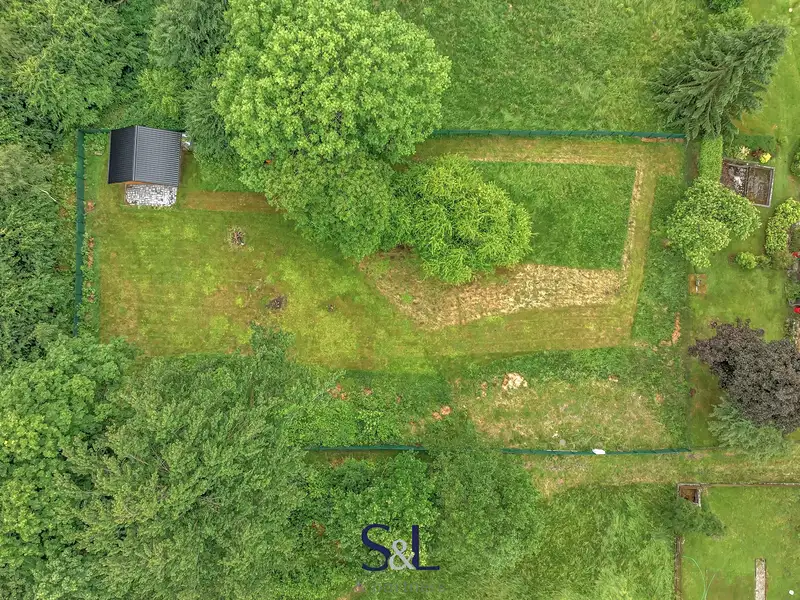 Prodej stavebního pozemku 1649 m², Nový Bor – náhled fotky 2