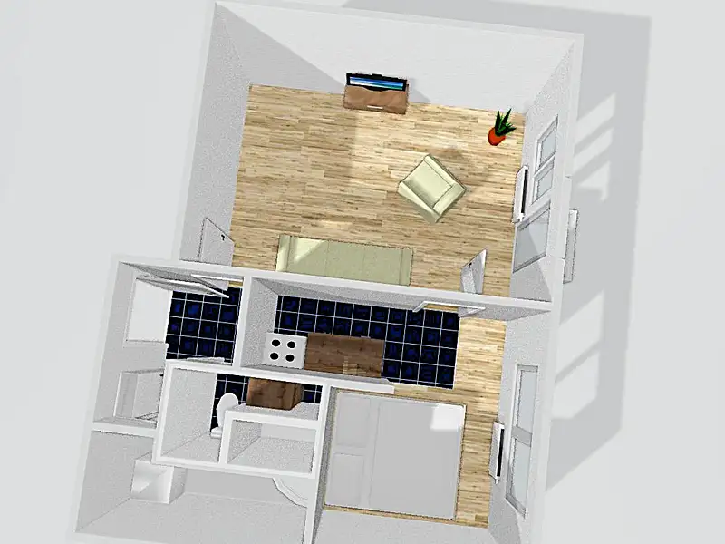 Pronájem bytu 2+kk 40 m², Vodňany – náhled fotky 2