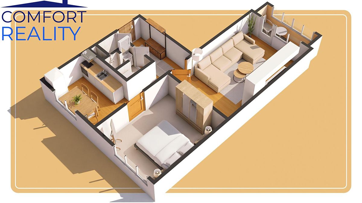 Prodej bytu 2+1 54 m² – fotografie 2